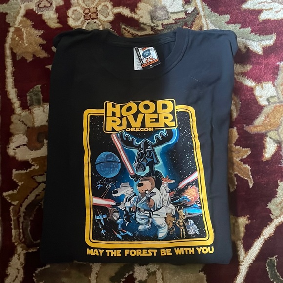 Hood River Oregon Star Wars parody shirt - Picture 1 of 1